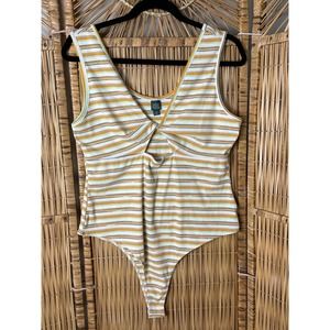 Wild Fable One Piece Womens Extra Large‎ Body Suit Keyhole New